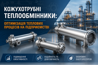Кожухотрубні теплообмінники: Принцип роботи, підбір та розрахунок для промисловості